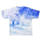 神十田ツイッターまとめフォームの森林浴Tシャツ All-Over Print T-Shirt :back