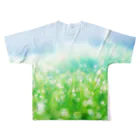 神十田ツイッターまとめフォームの草木Tシャツ All-Over Print T-Shirt :back