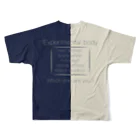 さばぴー - ONLINE SHOPのExperimental T-shirt - sabap フルグラフィックTシャツの背面