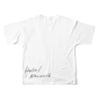 mami.wのHello New World フルグラフィックTシャツの背面