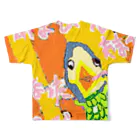 pinkyの極限までの羞恥心を身にまとう！ All-Over Print T-Shirt :back