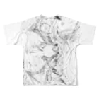 ノワールの時の旅人003 All-Over Print T-Shirt :back