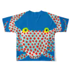 suzuejyaのカニカニん All-Over Print T-Shirt :back