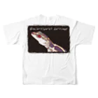 pickleSnakeの黒岩蜥蜴牴牾２ All-Over Print T-Shirt :back