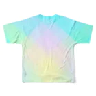 ponのrainbow フルグラフィックTシャツの背面