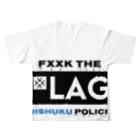 kingyamadaのFLAG2 フルグラフィックTシャツの背面