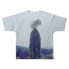 GOHANNDESUYOのいつか見た巨人 All-Over Print T-Shirt :back