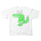 🐊oTETo shop🐊のoTEToシャツ フルグラフィックTシャツの背面