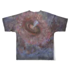 宇宙点描画~水華~のcosmic 073 フルグラフィックTシャツの背面