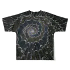 宇宙点描画~水華~のcosmic 012 All-Over Print T-Shirt :back