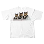 愛猫のグッズが欲しいのマザー・ミーナ All-Over Print T-Shirt :back