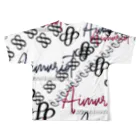 Aimurist のWメビウスの輪　33 All-Over Print T-Shirt :back