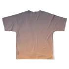 YoshinoUmi2525のSunset  フルグラフィックTシャツの背面