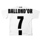 Ballond’or バロンドールのバロンドール 7 フルグラフィックTシャツの背面