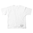 HappyGorillaのハッピーゴリラ　凸凹コンビ All-Over Print T-Shirt :back