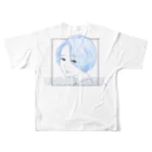 ROKUのUNNUi GiRL フルグラフィックTシャツの背面