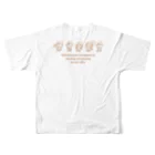 Brownies Works ShopのBrownies Worksマウス All-Over Print T-Shirt :back