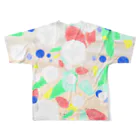 ビーチコーマーのカシパン、ビー玉、ビーチグラス All-Over Print T-Shirt :back