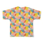 yugoro5のからふるもよう All-Over Print T-Shirt :back