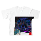 加藤亮の電電電電電電電電電脳チャイナパトローローローローローローロールルルルルルルルルルルルルルル All-Over Print T-Shirt :back