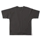 utanogoodsの圧の強い三毛猫 All-Over Print T-Shirt :back