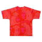 mya-mya=MIYA JUNKO's shop 02のGolden Doodle is the Perfect  All-Over Print T-Shirt :back