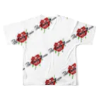 THE CANDY MARIAのFull Rose フルグラフィックTシャツの背面