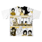 白井慶太の「ハナクボ」という漫画2 All-Over Print T-Shirt :back