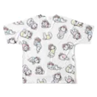 倉田けいのコロコロ All-Over Print T-Shirt :back