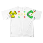 BUDDHA_BEACHのTHC All-Over Print T-Shirt :back