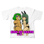 BONITAのBONITA KISS OF DEATH フルグラフィックTシャツの背面