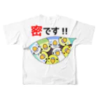 まめるりはことりの密です！セキセイインコさん【まめるりはことり】 All-Over Print T-Shirt :back