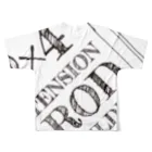 ブリコジの2×4ビルダーズ　薄用 All-Over Print T-Shirt :back