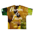 ﾆｼｷｵﾘ🍋CollectionのDamondeシャツ3 フルグラフィックTシャツの背面