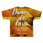 ﾆｼｷｵﾘ🍋CollectionのDamondeシャツ6 フルグラフィックTシャツの背面