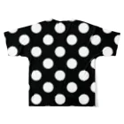 Candyinkのポルカドット1号 Tシャツ All-Over Print T-Shirt :back