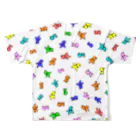 wacky mackeyのいろとりどり All-Over Print T-Shirt :back