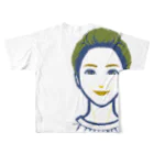 MicaPix/SUZURI店のおーこりん2021 All-Over Print T-Shirt :back