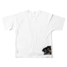 グッちゃんshopのパグのダンボ＆グッチ All-Over Print T-Shirt :back