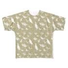 北村ハルコのシギチ2　ベージュ系 All-Over Print T-Shirt