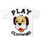 PLAY clothingのLOGO DOG BR ① フルグラフィックTシャツ