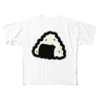 脂身通信Ｚの【両面プリント】のぼり旗♪おにぎり1910 All-Over Print T-Shirt