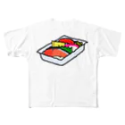 脂身通信Ｚの【両面プリント】のぼり旗♪お弁当1910 All-Over Print T-Shirt