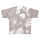 megumiillustrationのBE WOMAN All-Over Print T-Shirt