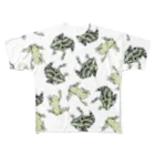 made blueのFrogs All-Over Print T-Shirt