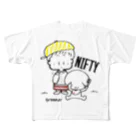 egu shopの(わーくわくシリーズ)トリマーさん All-Over Print T-Shirt