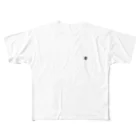 masamichironのレコードリ月夜(ワンポイント) -Left Walk All-Over Print T-Shirt