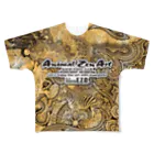 STUDIO-E.Z.O.のANIMAL ZEN ART "E.ZO.Design" フルグラフィックTシャツ