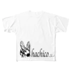 HACHICOのHACHICOミツバチ フルグラフィックTシャツ