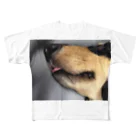 zarglingの犬の寝顔 フルグラフィックTシャツ
